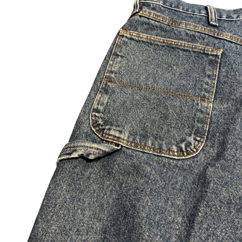 Men's Vintage Rustler Carpenter Jeans SZ 40X32 - Picture 4 of 6